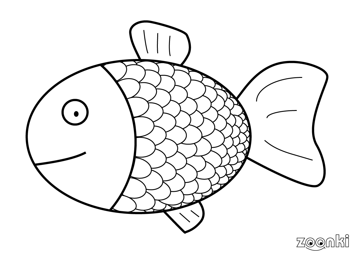 zoonki fish 001 coloring pages