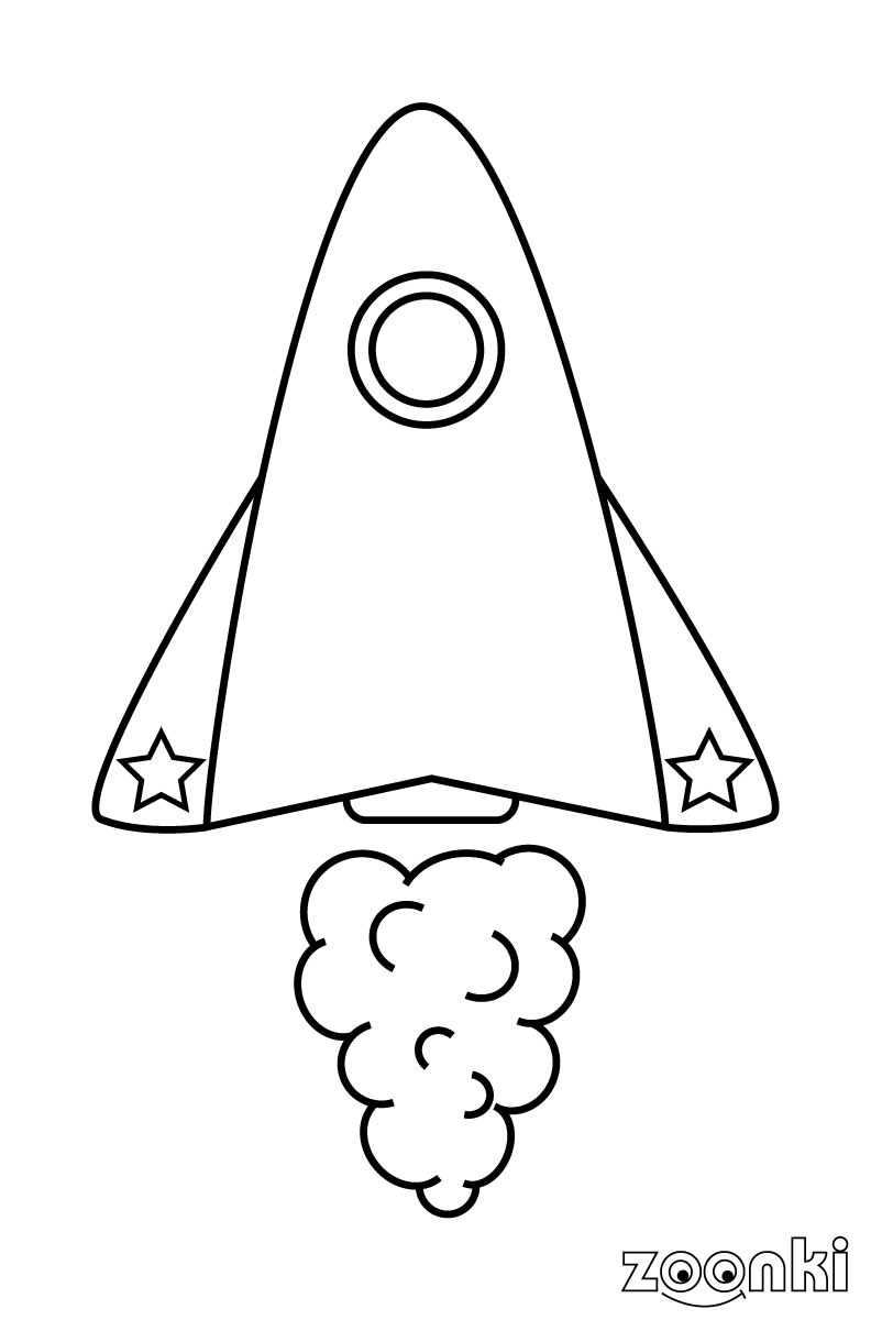 zoonki rocket 001 coloring pages