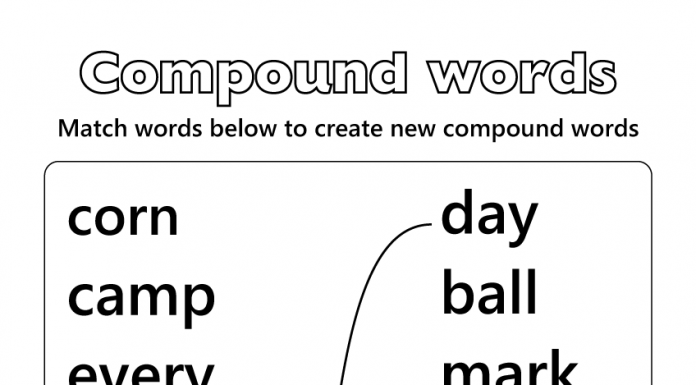 Compound words - English practice exercise - zoonki - 005 (5/7)