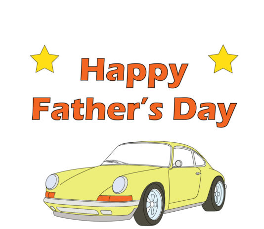 Happy Father's day - Porsche