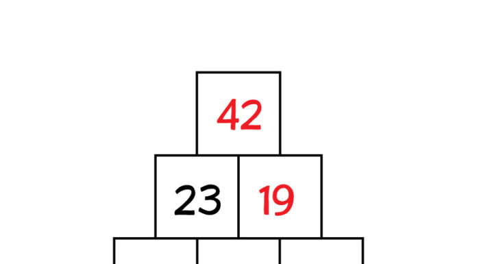 maths pyramid